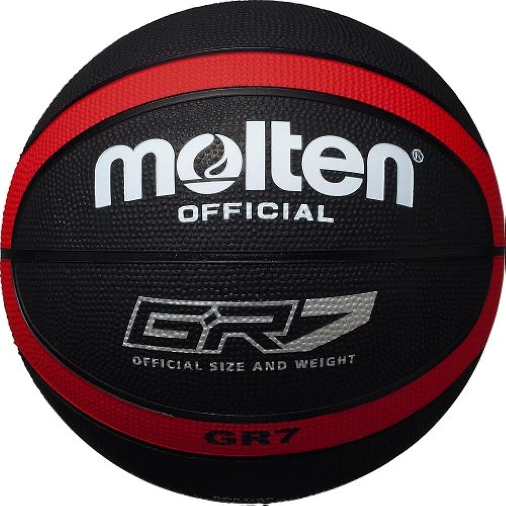 molten Basketball GR7 BGR7-KR Black x Red No. 7