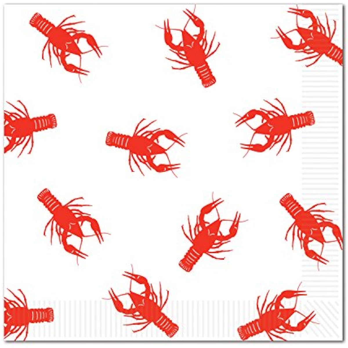 Crawfish Lobster Seafood Boil Table Cover Plates Napkins 33 Piece Bundle
