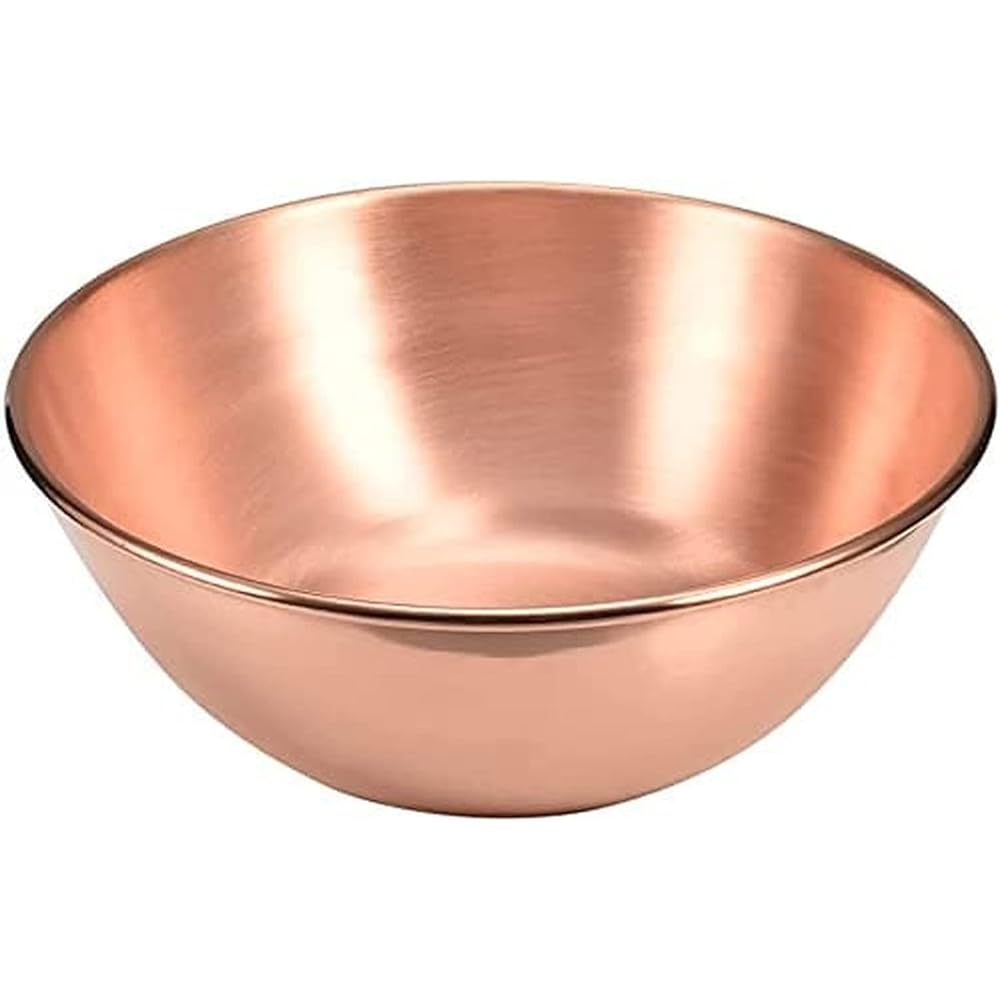 Copper bowl 99.9% pure copper mixing bowl Copper bowl Salad bowl Copper tableware