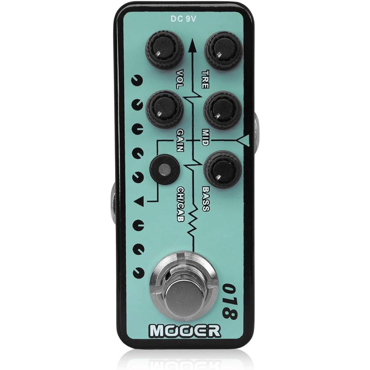 Mooer Micro Preamp 018 Preamp Guitar Effector
