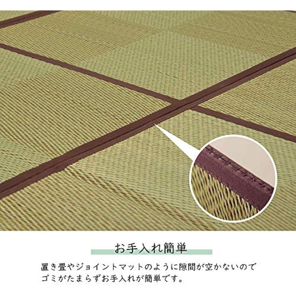 Ikehiko Igusa Rug Carpet Connecting Noah Approx. 180✕180cm Green #8477870