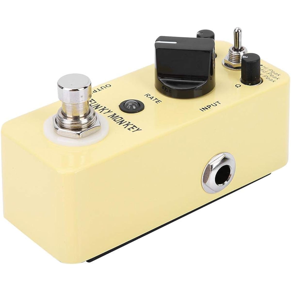 Wah Guitar Effect Pedal, DC 9V True Bypass 3 Modes Guitar Effect Pedal with Sticker, Portable for Musical Instrument Guitarist Enthusiasts
