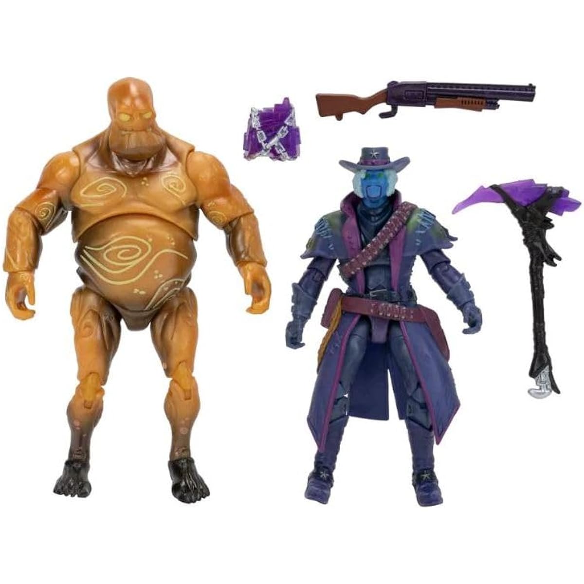 Fortnite - 10cm Duo Figure - Deadfire vs Megacube Brute
