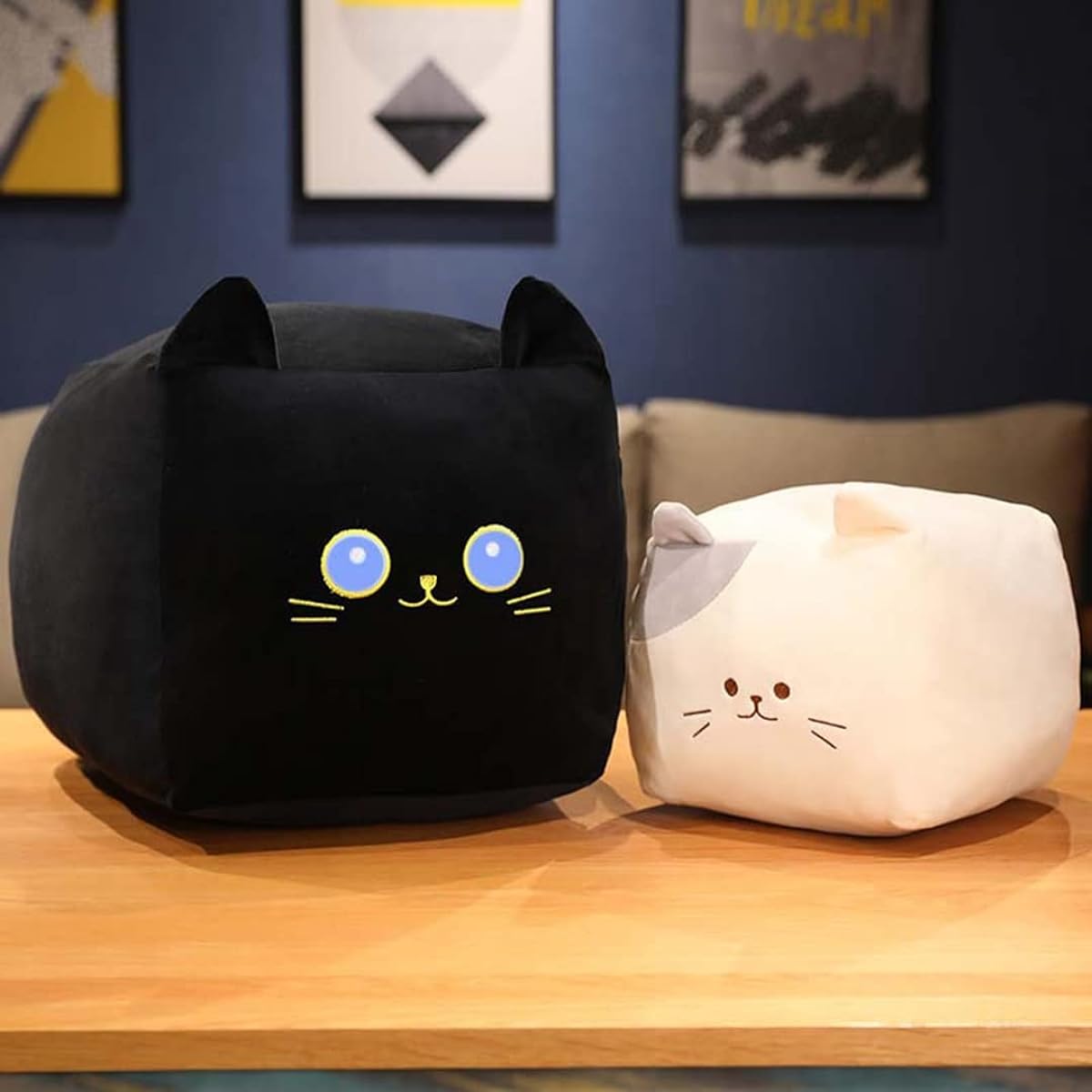 ic, looks just like the real thing, feels good to the touch, large, cute, sleep with your pet, puts your pet to sleep, sleepy, soft, nap pillow, black, Children's Day, 70cm, birthday, goods, soft, hug pillow, back support, Christmas, celebration, present
