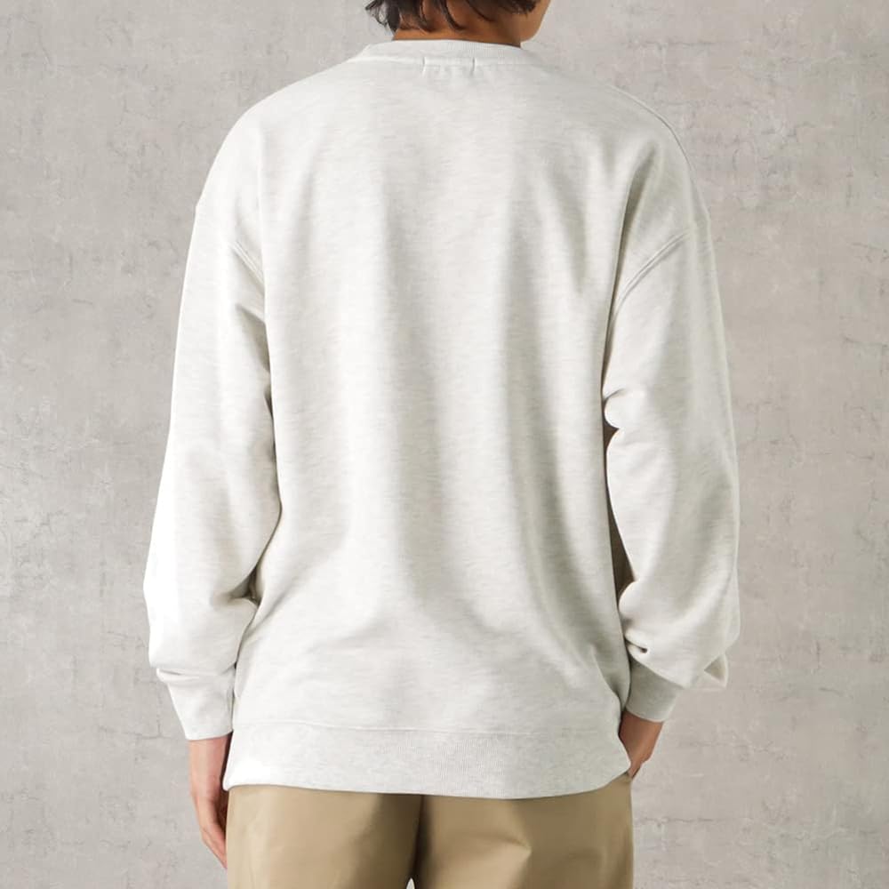 [Fila] Sweatshirt M L XL 3 Colors Unisex Unisex Sagara Embroidery Big Silhouette Logo Pullover Sweatshirt Brand Popular Tops Men's