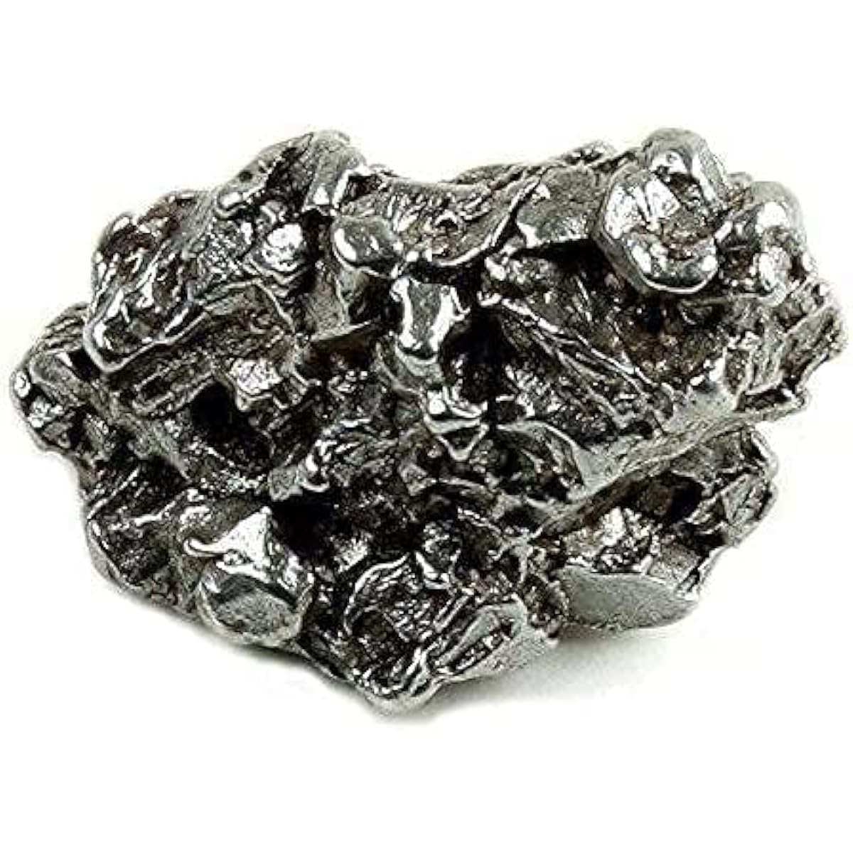 Authentic Extra Large Massive 50-60 grammes Meteorite from Campo Del Cielo, Argentina, includes Display Case, Velvet Pouch, Educational Card, & Wooden Handcrafted Treasure Chest Box, Dancing Bear Brand
