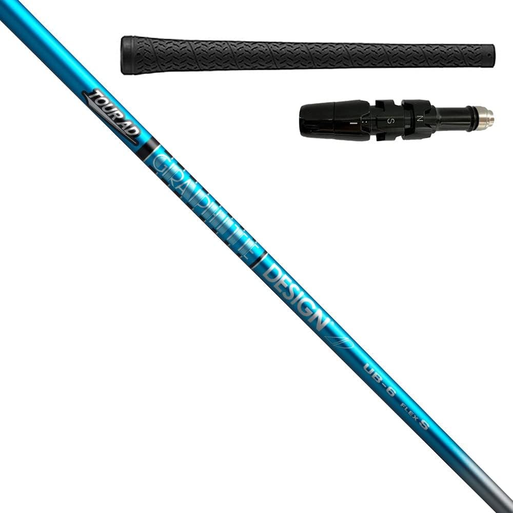 Calaway EPIC/MAVIRK/XR16 driver compatible shaft with sleeve TOUR AD UB-6 (with IOMIC grip)