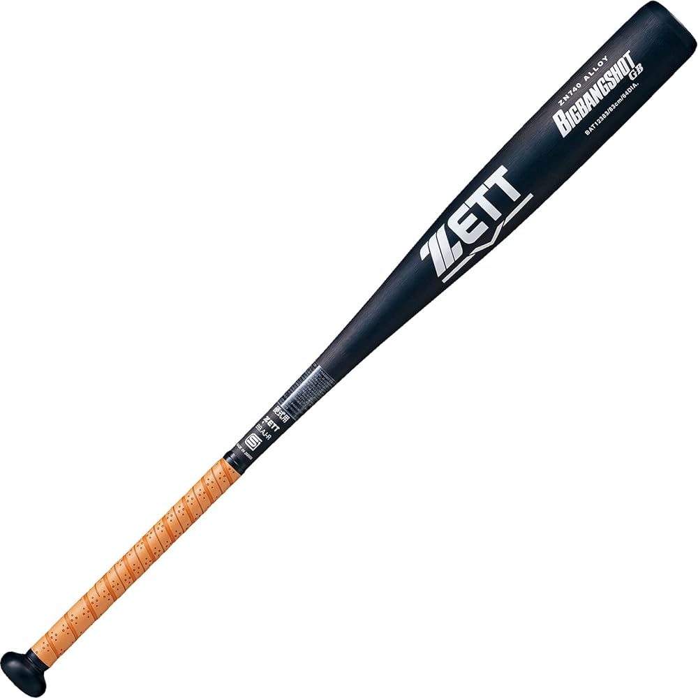 ZETT Hardball Baseball Bat Big Bang Shot GB Metal (Super Duralumin (NZ740)) 83cm Over 900g Made in Japan BAT12383