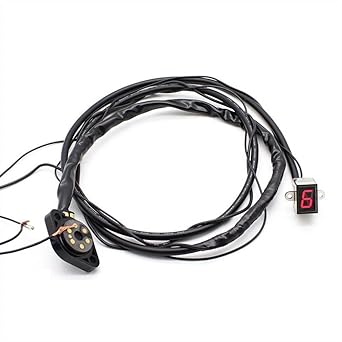 Speed Display Meter Nordson Motorcycle 1-6 Level Plug Mount Speed Gear Display Indicator Motorcycle Gear Shift Indicator for Benelli BN302 BN300