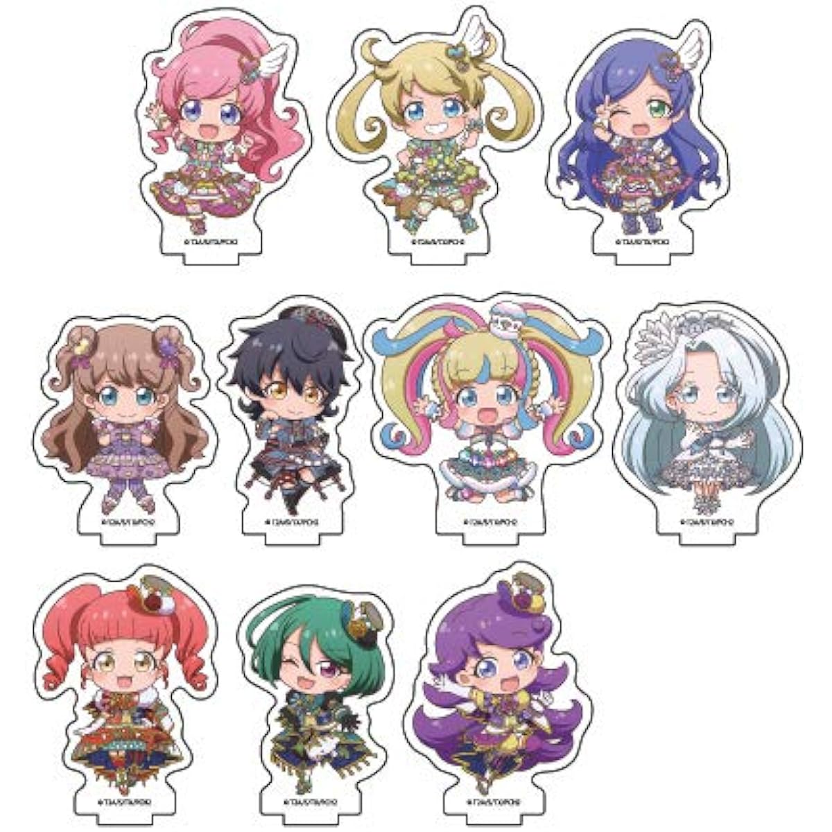 Kiratto Pri☆Chan 01 (Mini Character) Acrylic Petit Stand Box
