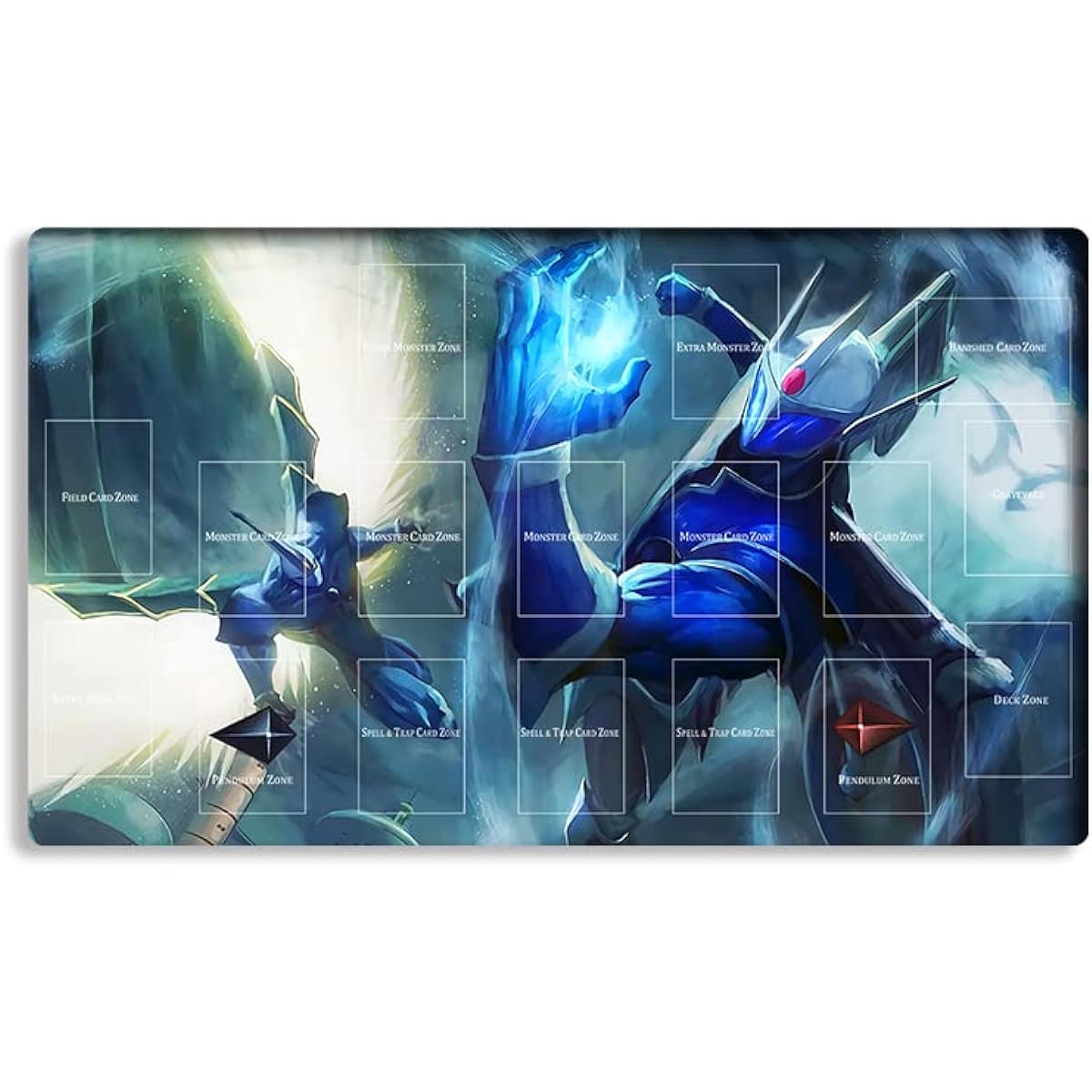 Mlikemat Playmat Board Game Elemental Hero Neos TCG CCG Trading Card Game Mat + Free Bag