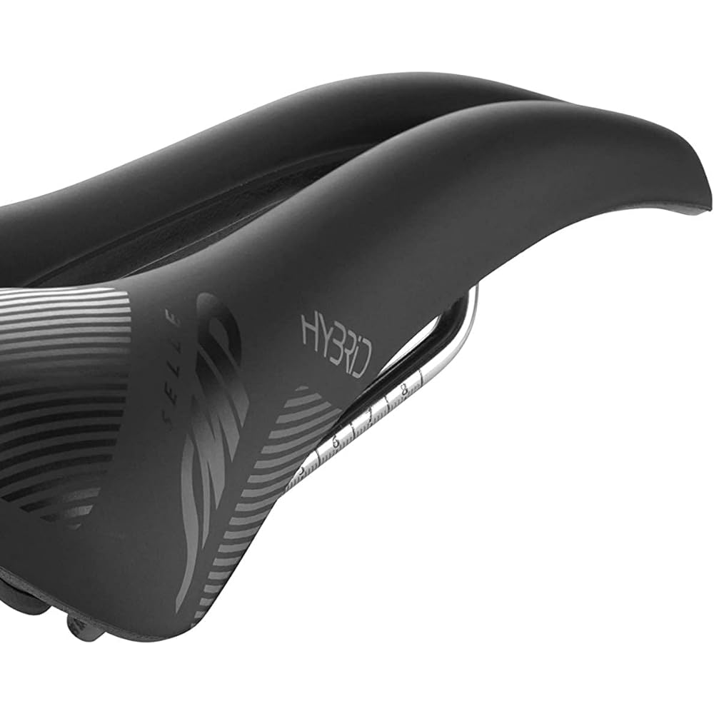 SELLE SMP HYBRID Saddle BLACK MATT HYBRID03-NE