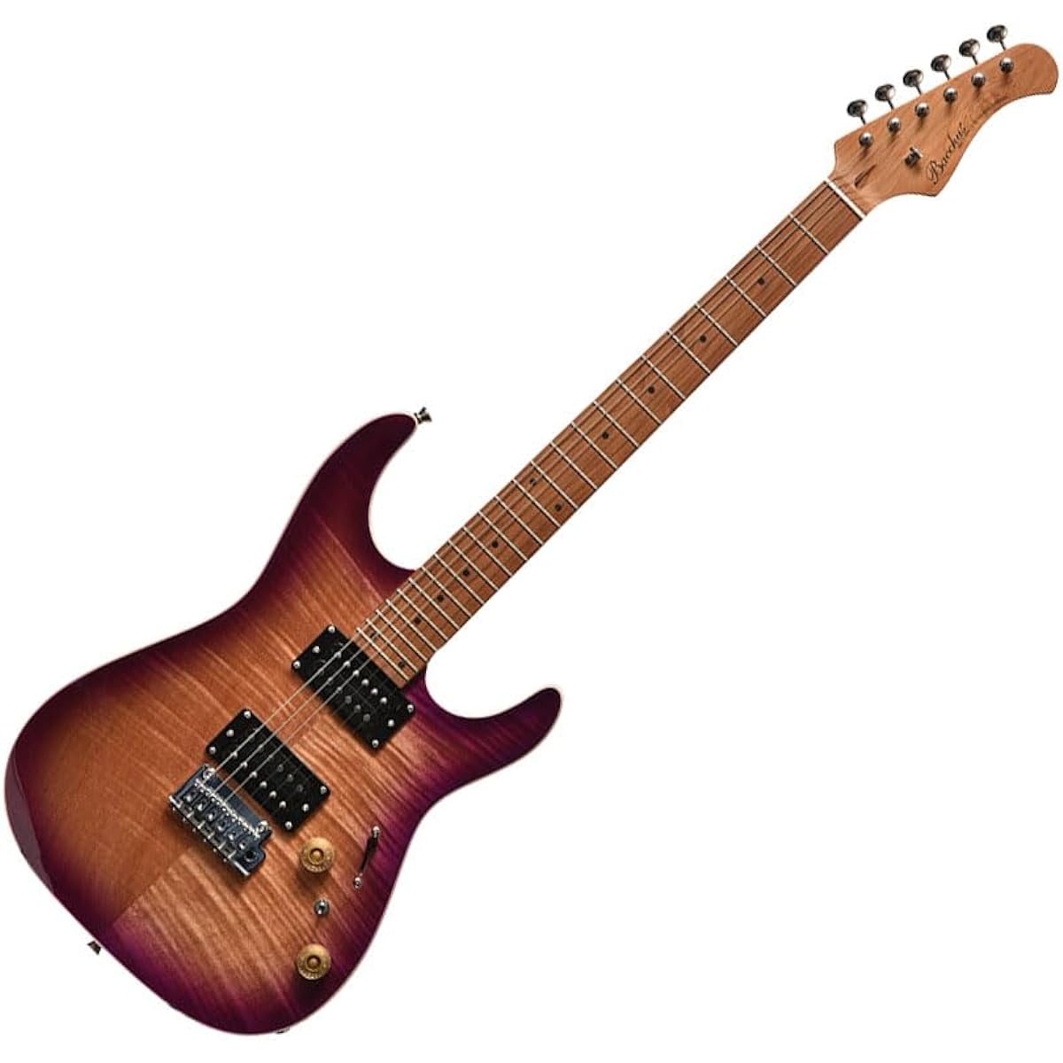 Bacchus IMP24 FMH-RSM/M N-MGT-B 14-piece electric guitar beginner set [with mini amp] Stratocaster type Universe series Bacchus