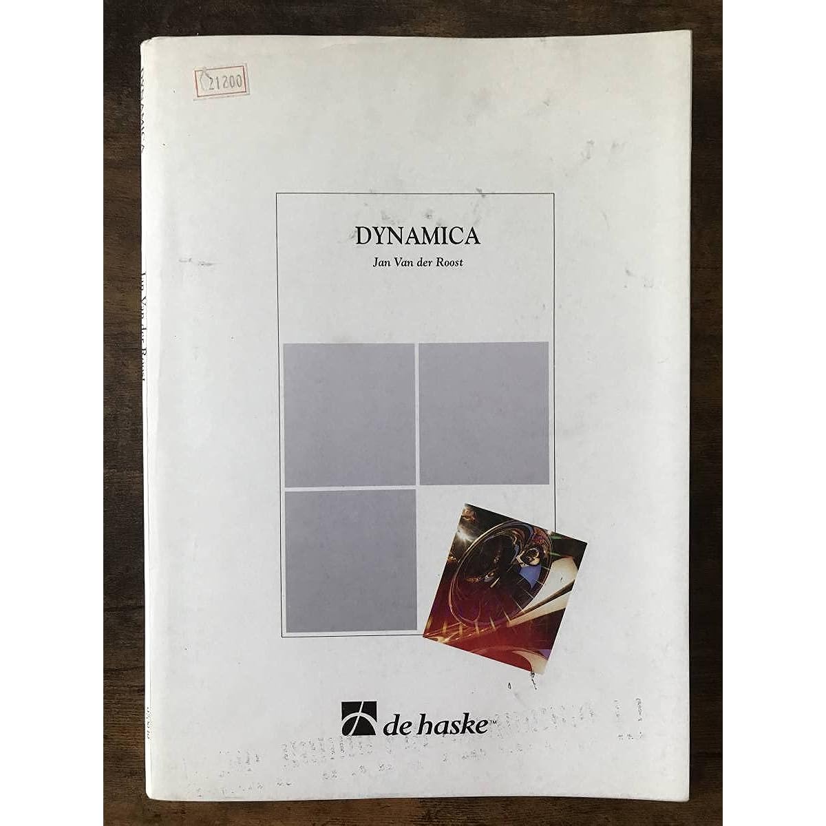 Wind orchestra score Jan Vanderroost: Dynamica DYNAMICA Score available