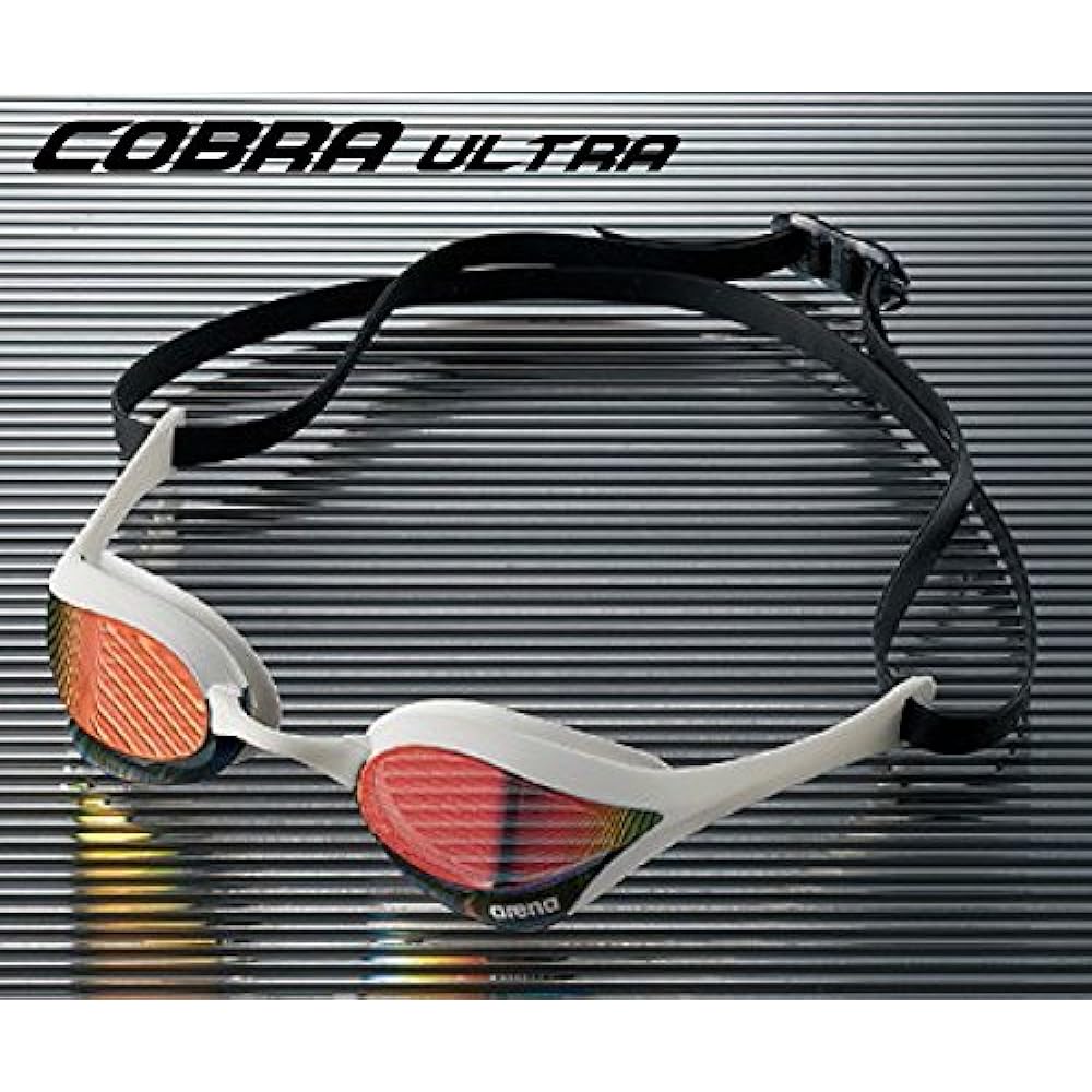 arena [FINA Approved] Swimming Goggles for Race Unisex [Cobra Ultra] Mirror Lens