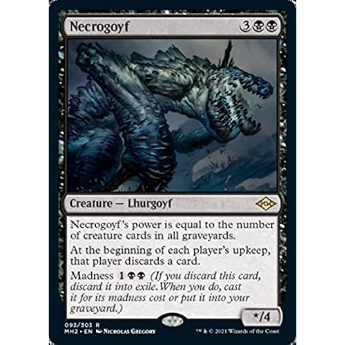 Magic: The Gathering - Necrogoyf (093) - Modern Horizons 2