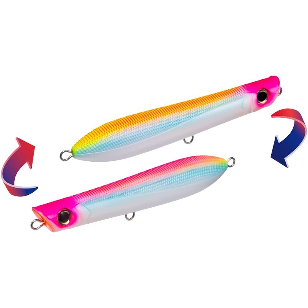 YO-ZURI Pencil Bait BIG GAME Surface Cruiser 45g 150mm Pearl Yellow Pink CPYP