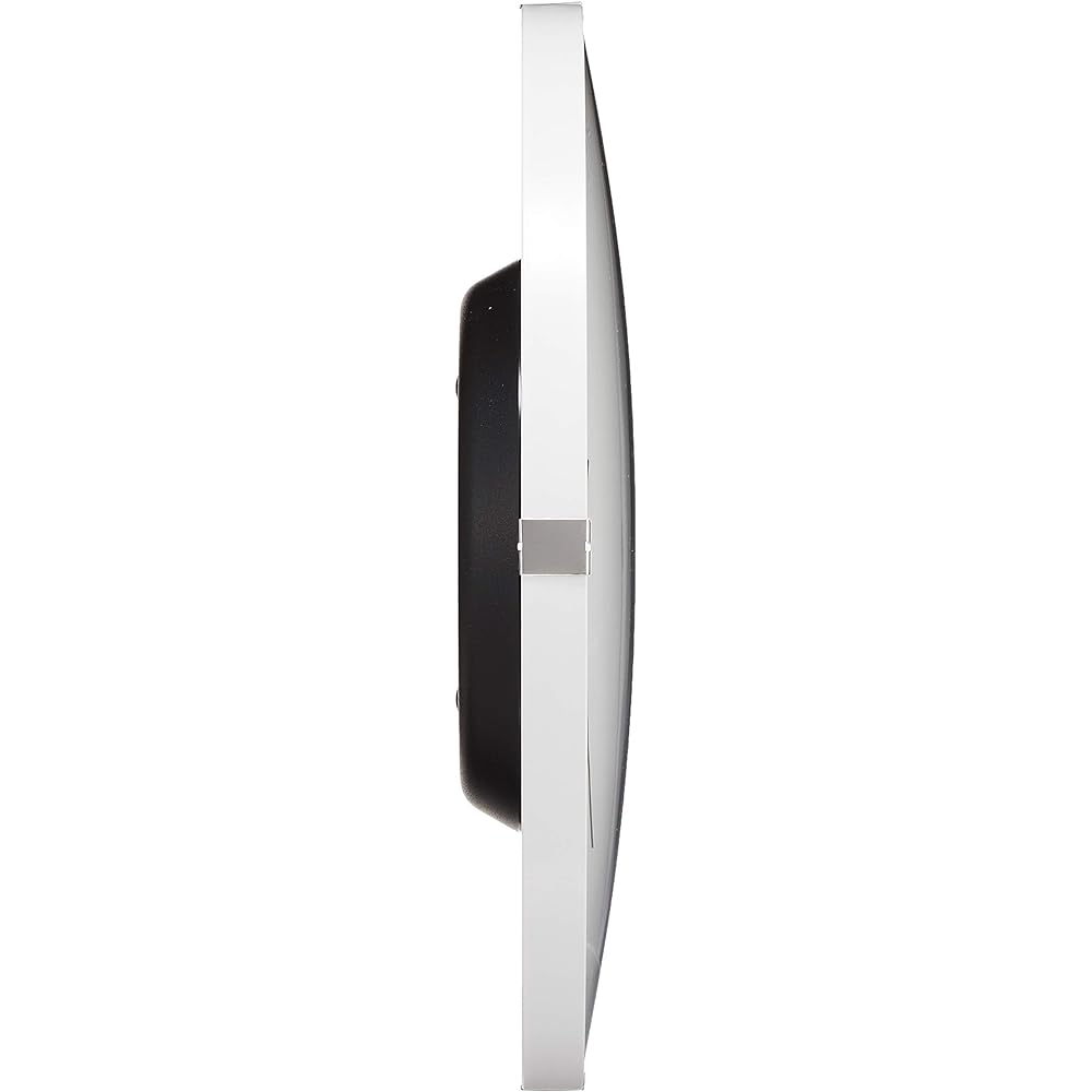 Lemnos wall clock analog north clock white North clock T1-0117 WH Lemnos φ320×d56mm