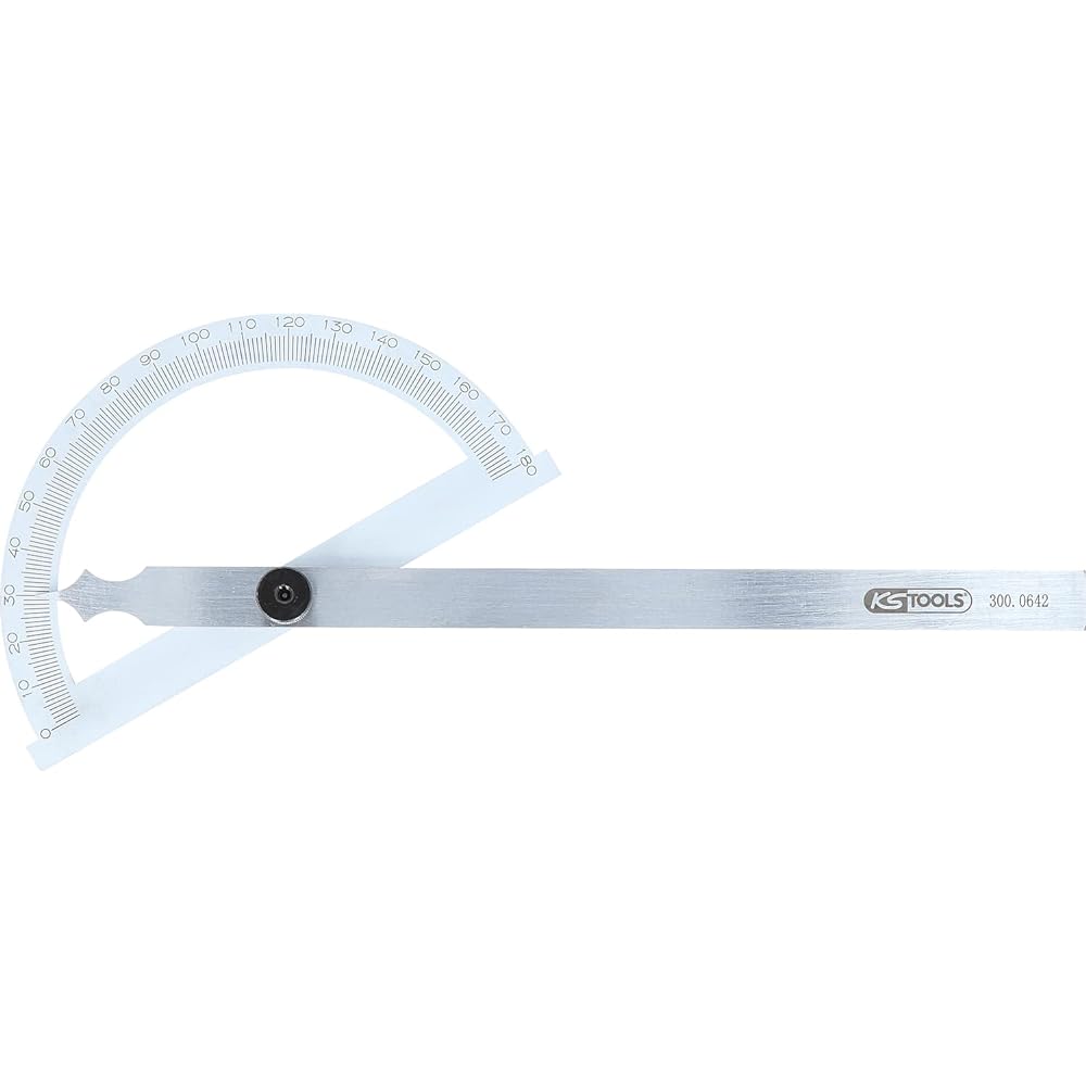 KS TOOLS Protractor 200mm Protractor 200mm 300.0642