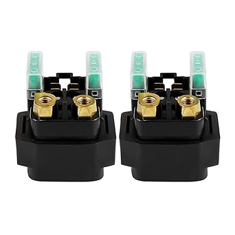 Motor Relay Yamaha BT 1100 Bulldog GTS 1000 XTZ 1200 Super Tenere FJR1300 Vmax 1700 XVZ1300 Royal Star Motorcycle Starter Relay (Color : 2 pcs)