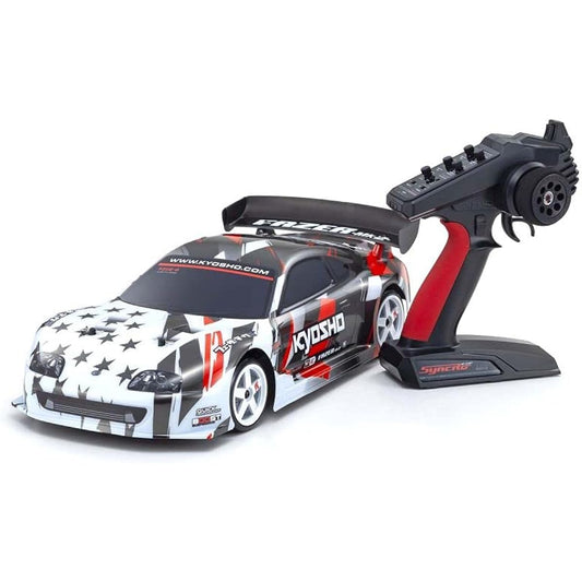 Kyosho Kyoso 1/10 EP 4WD Phasor Mk2 FZ02-D Readyset Toyota Supra (A80) Color Type 1 Electric Radio Controlled 34471T1