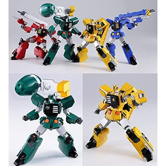 King of Braves GaoGaiGar Super Robot Chogokin Wind Dragon, Thunder Dragon & Big Order Room & Key of Victory
