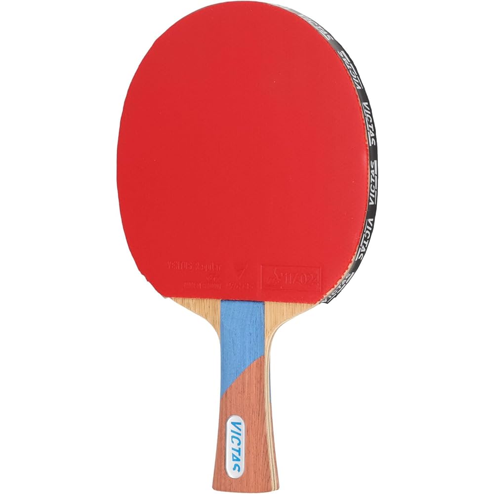 VICTAS Table Tennis Racket Beginner/New Member Set (Flare Racket/High Elastic Soft Rubber Back/Racket Case/Rubber Protective Sheet/Cleaner Included)