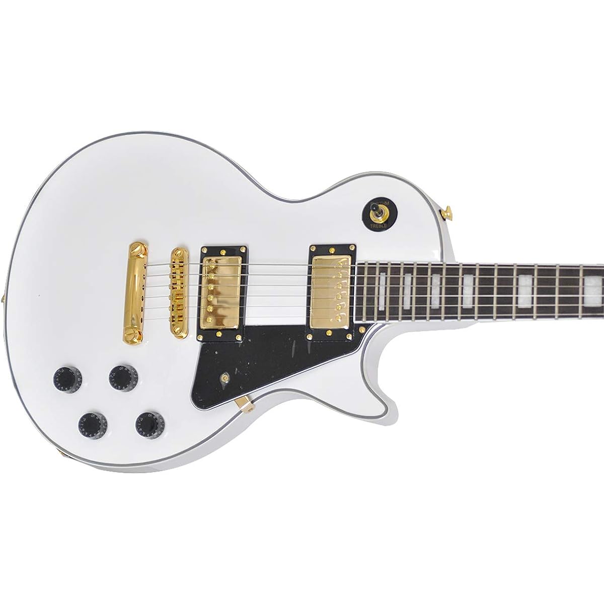 BLITZ BY ARIAPROII Electric Guitar BLP-CST White Electric Guitar