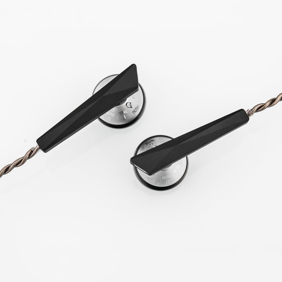 HiFiGo DUNU Alpha 3 1DD Earphone Single 14.2mm Dynamic Driver In-Ear Earphones with High Resolution Certification and Wide Soundstage (Silver 3.5mm)