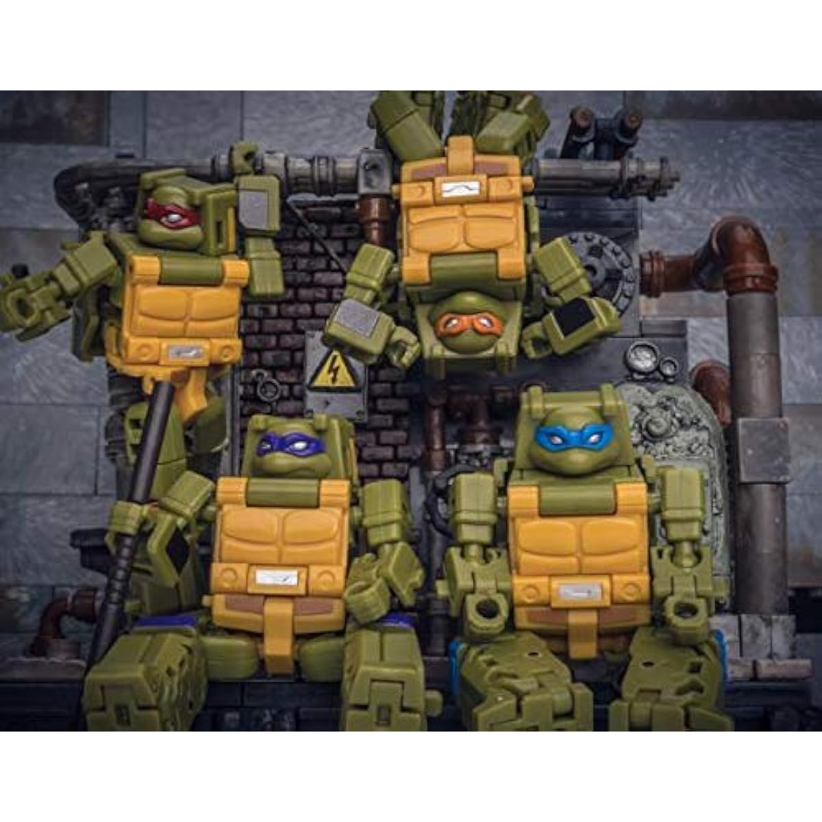 Newage NA NA H19NX PIZZERIA MINI Transformation Toy A+B Set of 4 [Parallel Import]