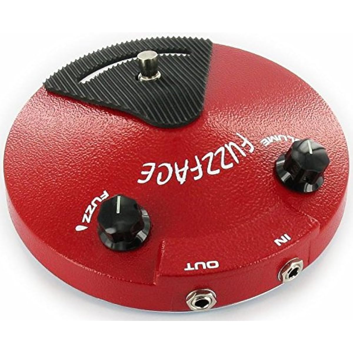 DUNLOP JDF2 Fuzz Face Distortion with 2 patch cables