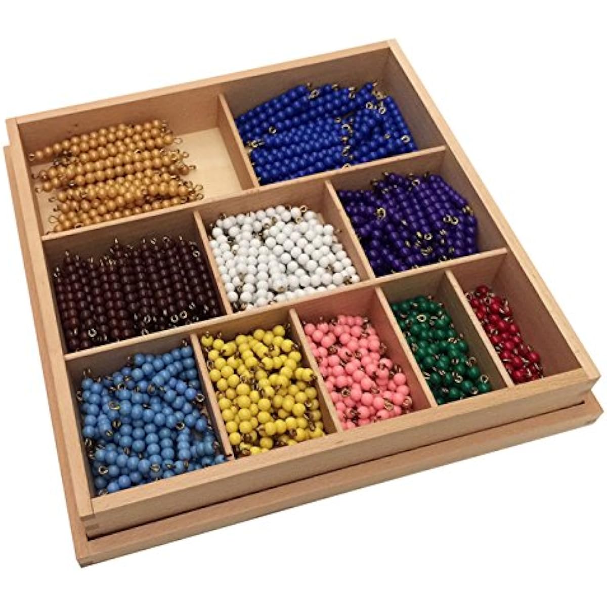 Montessori Beads Decanomial.