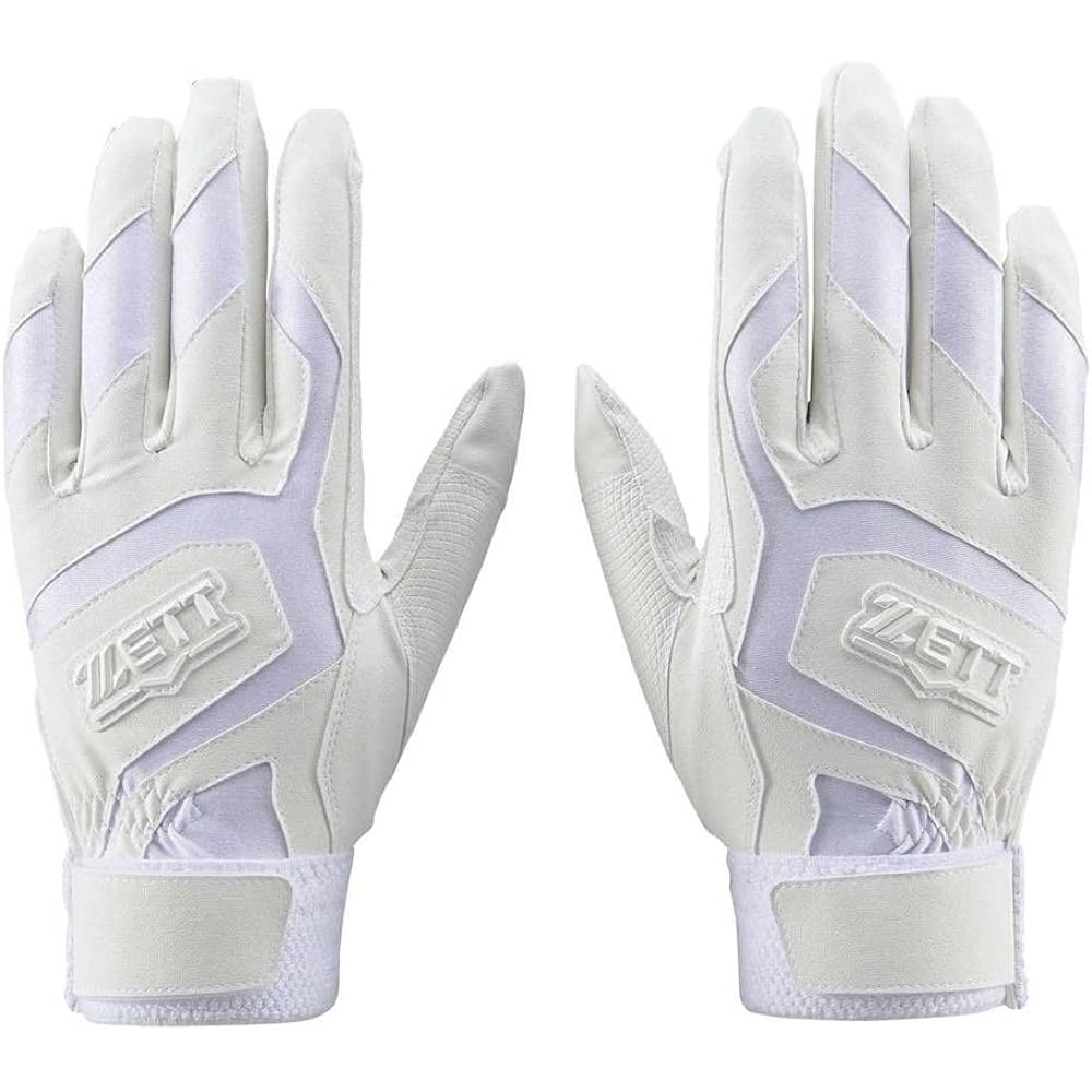 Baseball ZETT Limited Batting Gloves, Both Hands, 2 Pairs, For Both Hands, Compatible with High School Baseball, BG578HSW, Set of 2