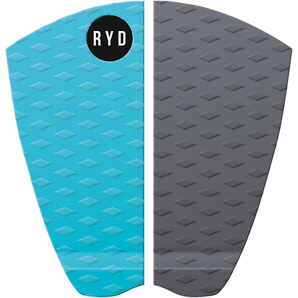 Ride (RYD) Deck Pad Traction [TABS DIAMOND] 2 Pieces 5mm Thick Flat Arch Bar Tail Kick 25mm 3M Tape Adhesive [Genuine Product]