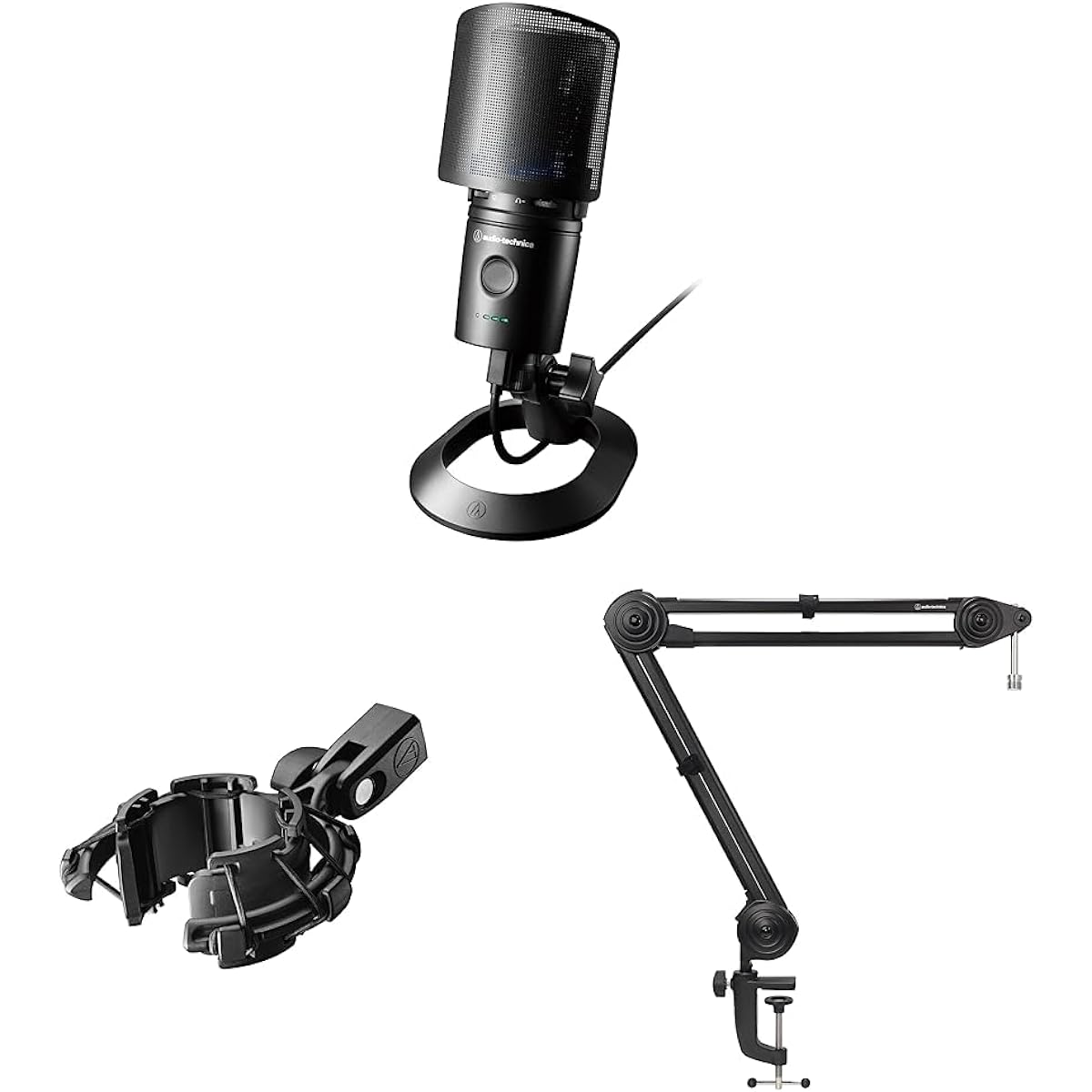 AT2020USB-XP & Shock Mount AT8455 & Boom Arm 8700J