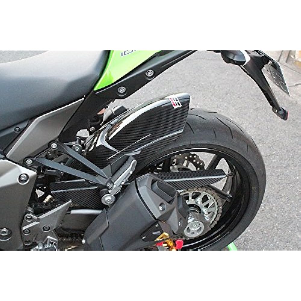 SSK inner rear fender dry carbon twill weave glossy (NINJA1000/NINJA1000ABS 11-) CK00202TG