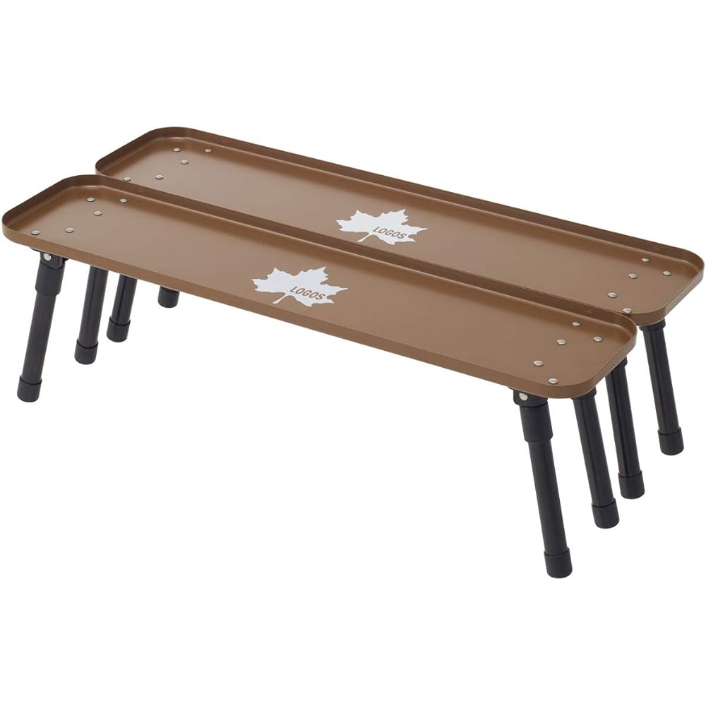LOGOS Hearth Rack Table (2pcs) 73188043