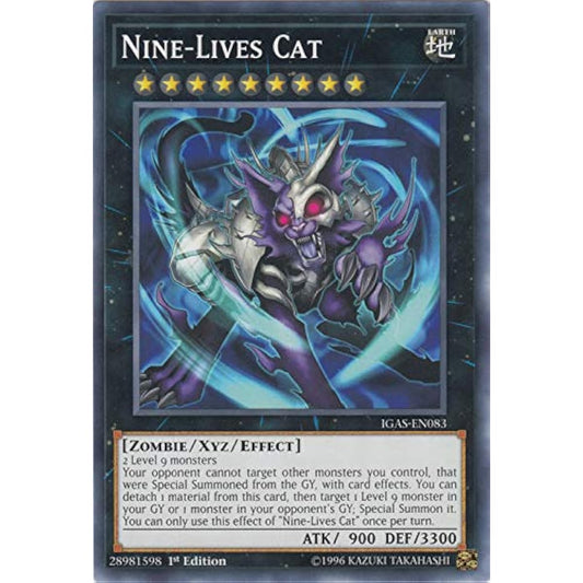 Nine-Lives Cat - IGAS-EN083 - Common - First Edition