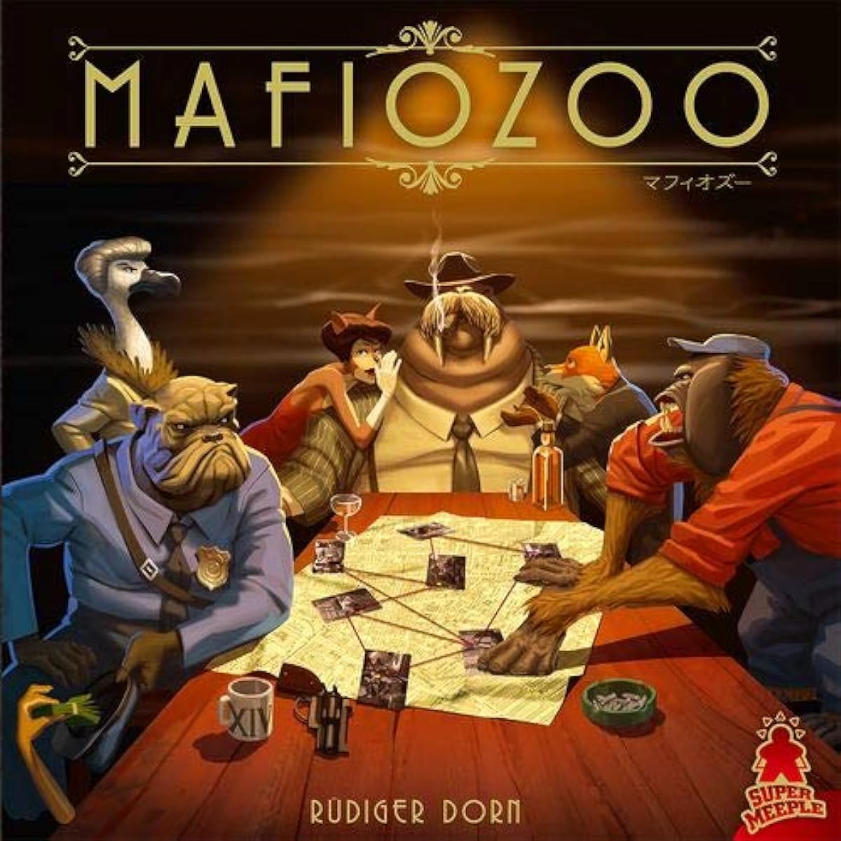 Mafiozoo Japanese version/Super Meeple/Rudiger Dorn Louis XIV remake