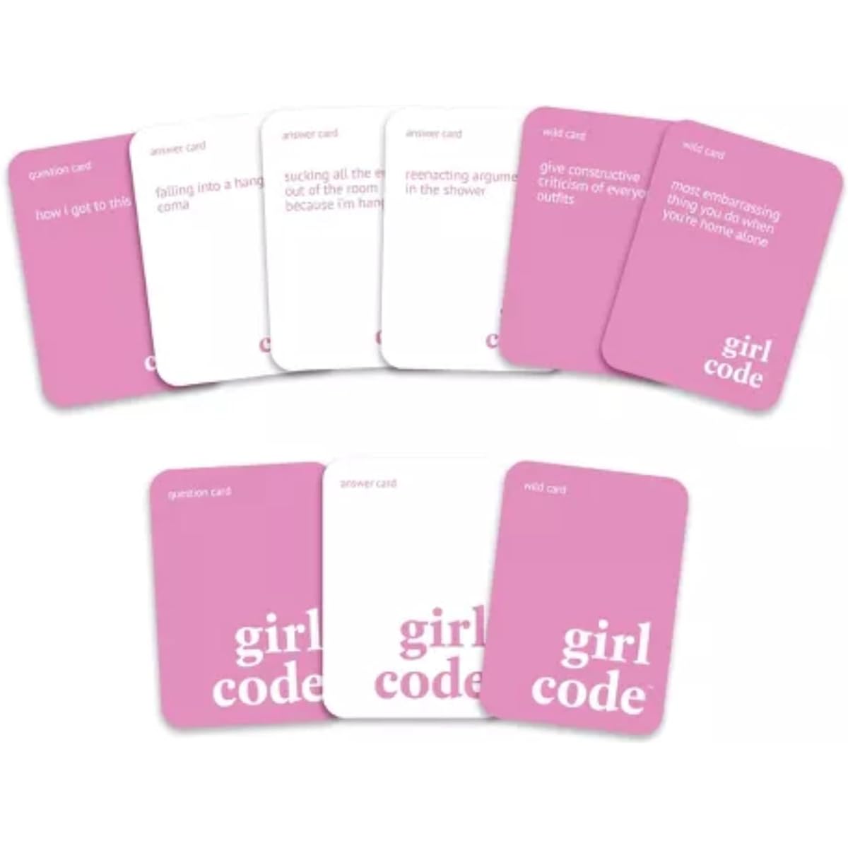 Fitz Games Girls Code Party Game - Fun Girls Night Out - 350 Cards for Fun Laughter and Revelation - Perfect for Adult Game Night - Ages 17+ - 4-10 Players - 30-60 Minute Play Time