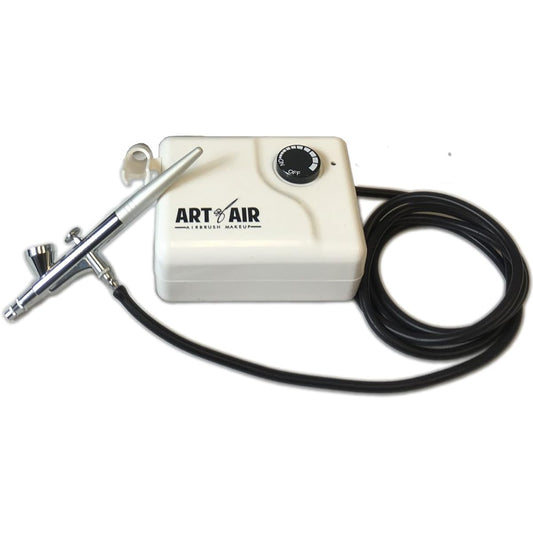 Art of Air Compressor and Airbrush Combo for Professional Airbrush Cosmetic Makeup