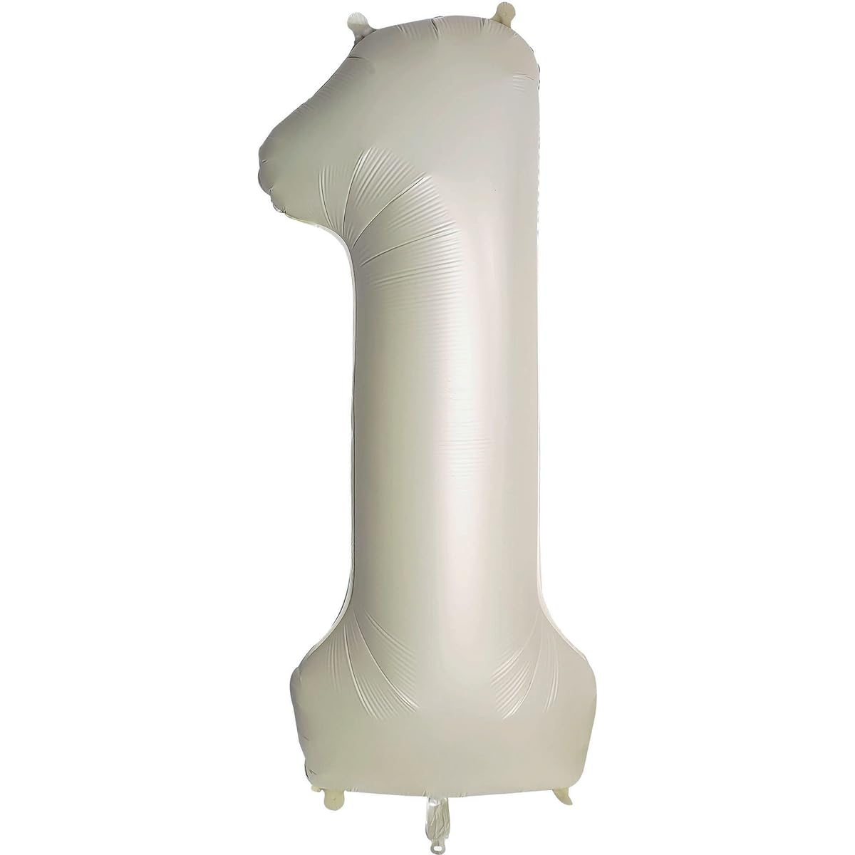 Number 1 Balloon White Sand 1 1st Birthday 40 Inch Cream White Large Number 1 Birthday Party Nude Balloon Beige 1 Digital Neutral Balloon Pearl White 1