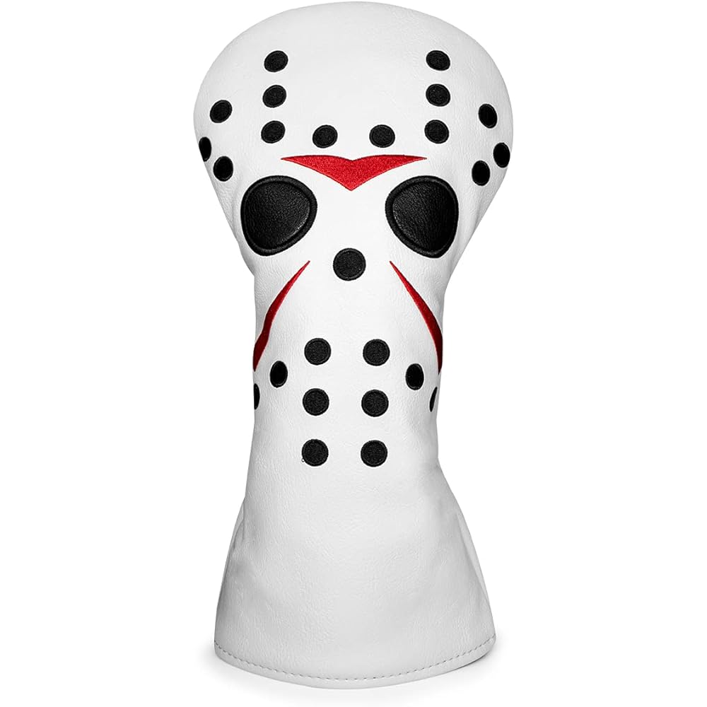 Golf Club Head Cover Mask Sample Design Golf Head Cover Made of High Quality Leather Wood Cover Driver Fairway Wood Utility Hybrid Head Cover with Number Tag