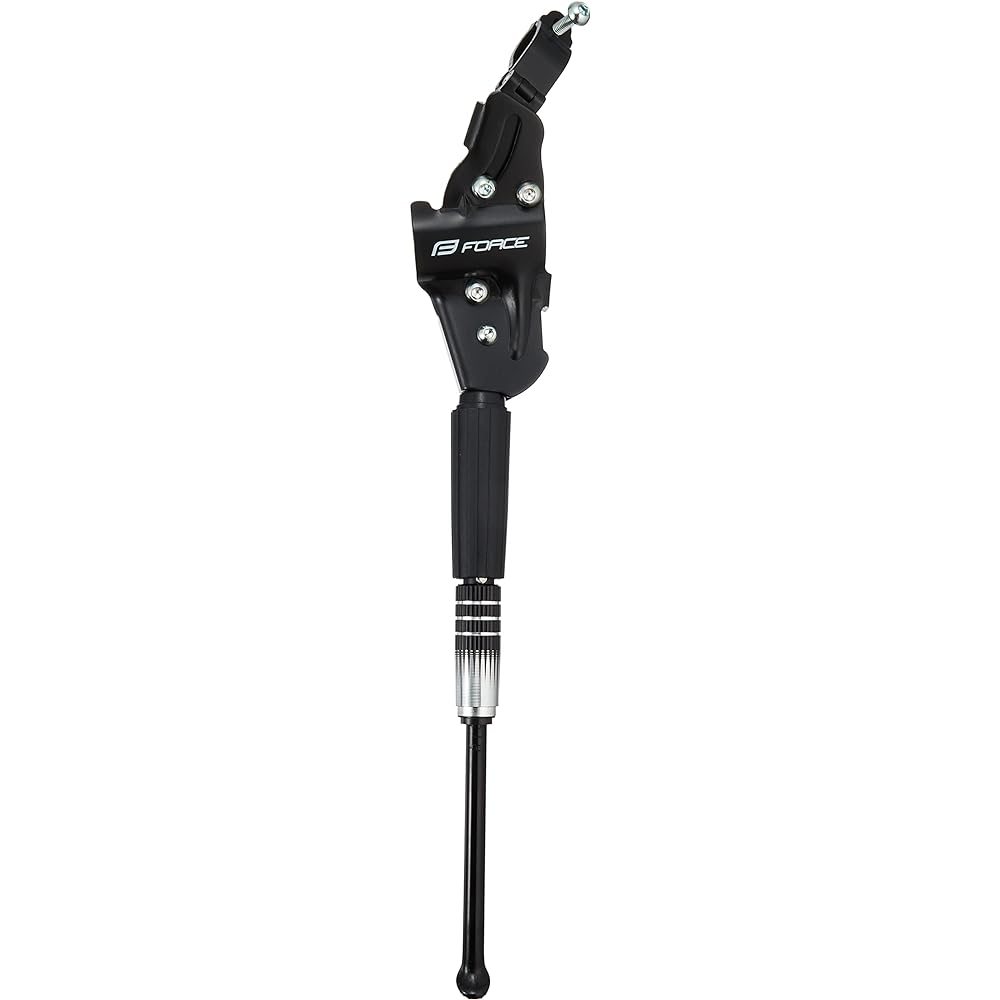 FORCE 80415 1-stand adjustable bicycle, black, compatible with 26-29 inches