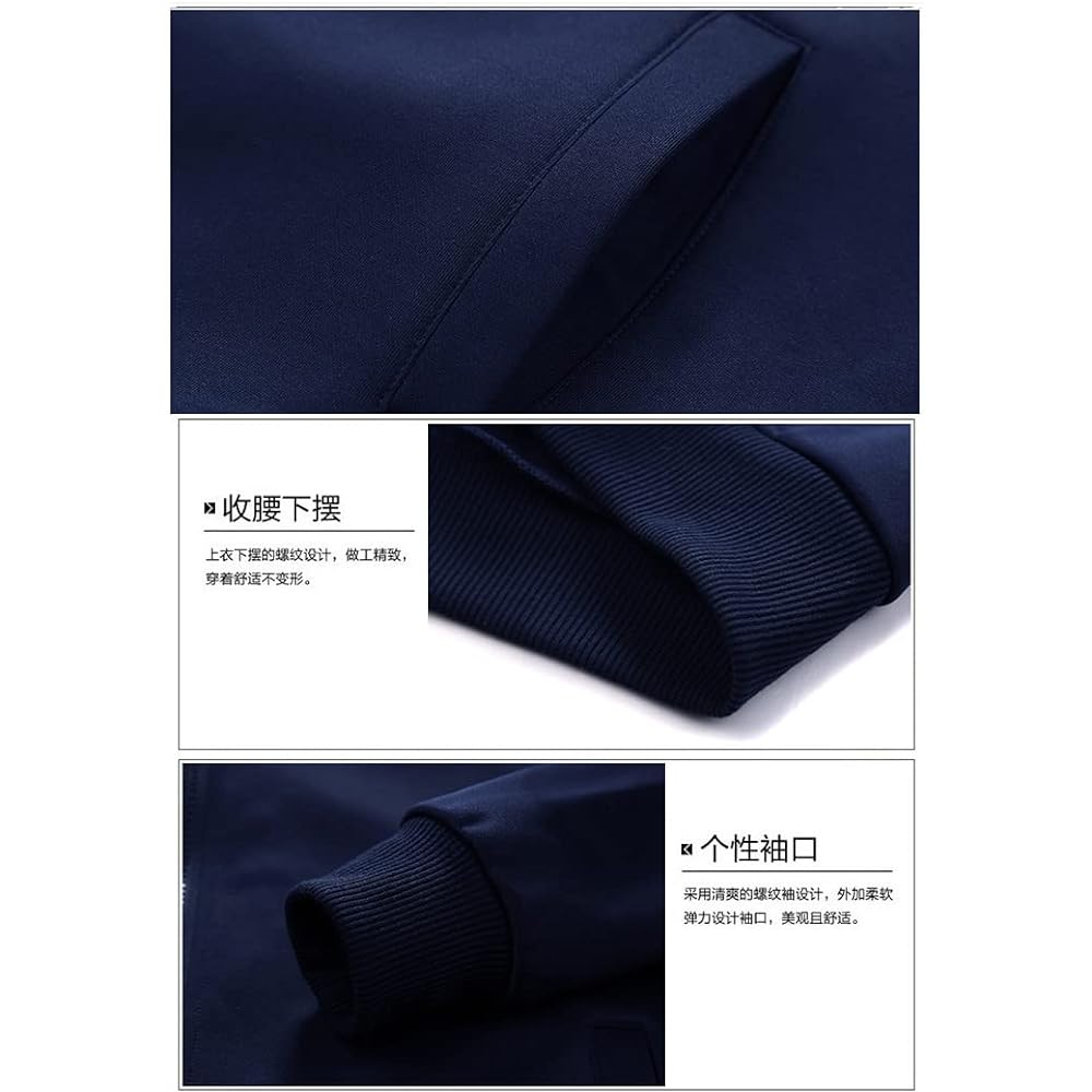 [Froyland] Sweat Top and Bottom Set, Men's, Brushed Lining, Sweatshirt, Top and Bottom, Parka, Jersey, Pants, Sports Setup