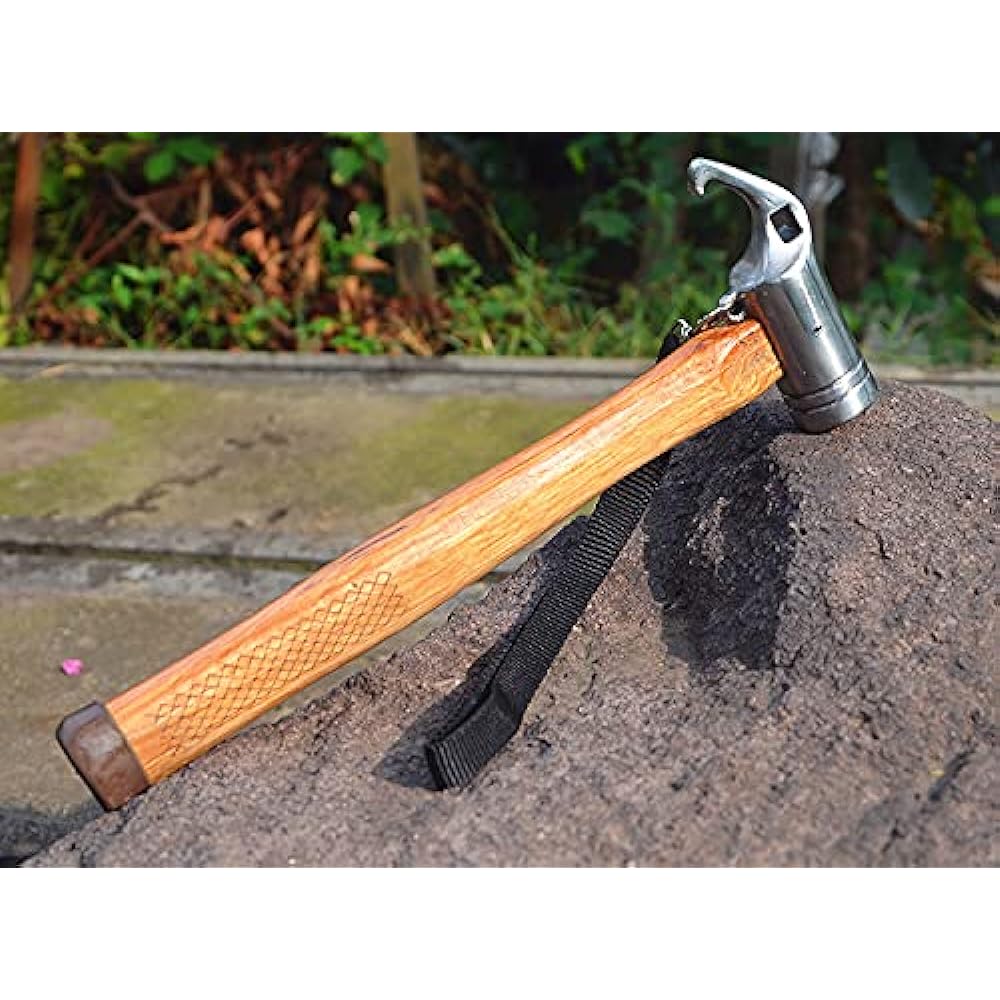 SakaSK Peg Hammer Tent Hammer Camping High Strength Festival Tool