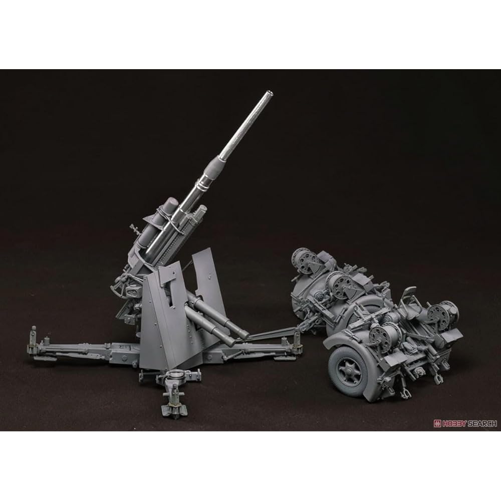 Border Model 1/35 German Army 88mm Cannon Flak36 w/Artillery Figure Plastic Model BT013 Molding Color