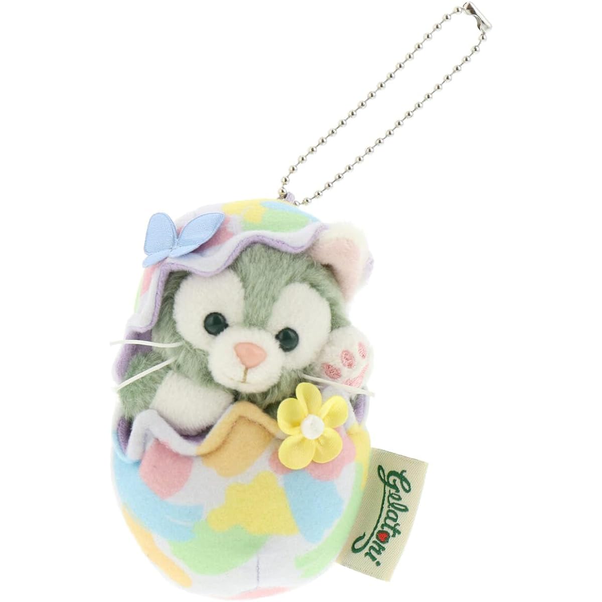 Gelatoni stuffed animal charm with shopping bag "Duffy & Friends Come Find Spring!" Spring outing "Tokyo DisneySea exclusive" Disney goods souvenir
