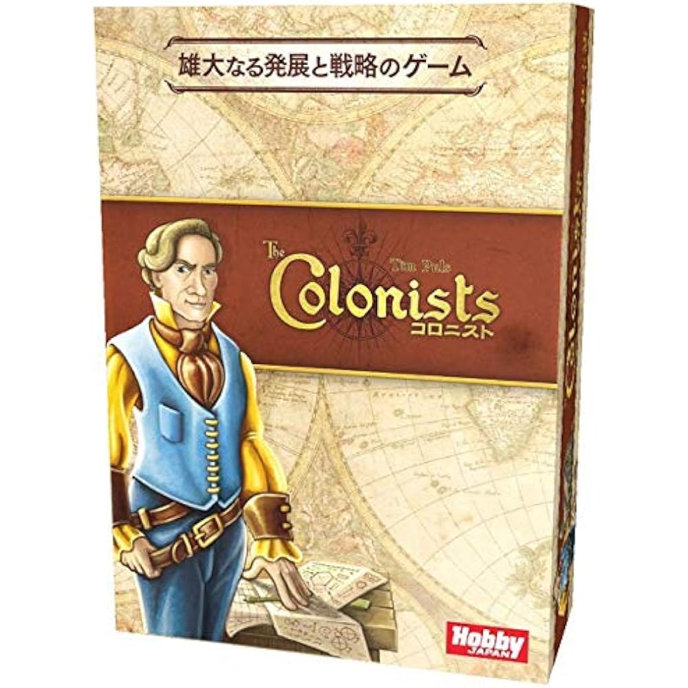 Hobby Japan Colonist Japanese version (for 1-4 players, 30-240 minutes, for ages 12 and up) Board game