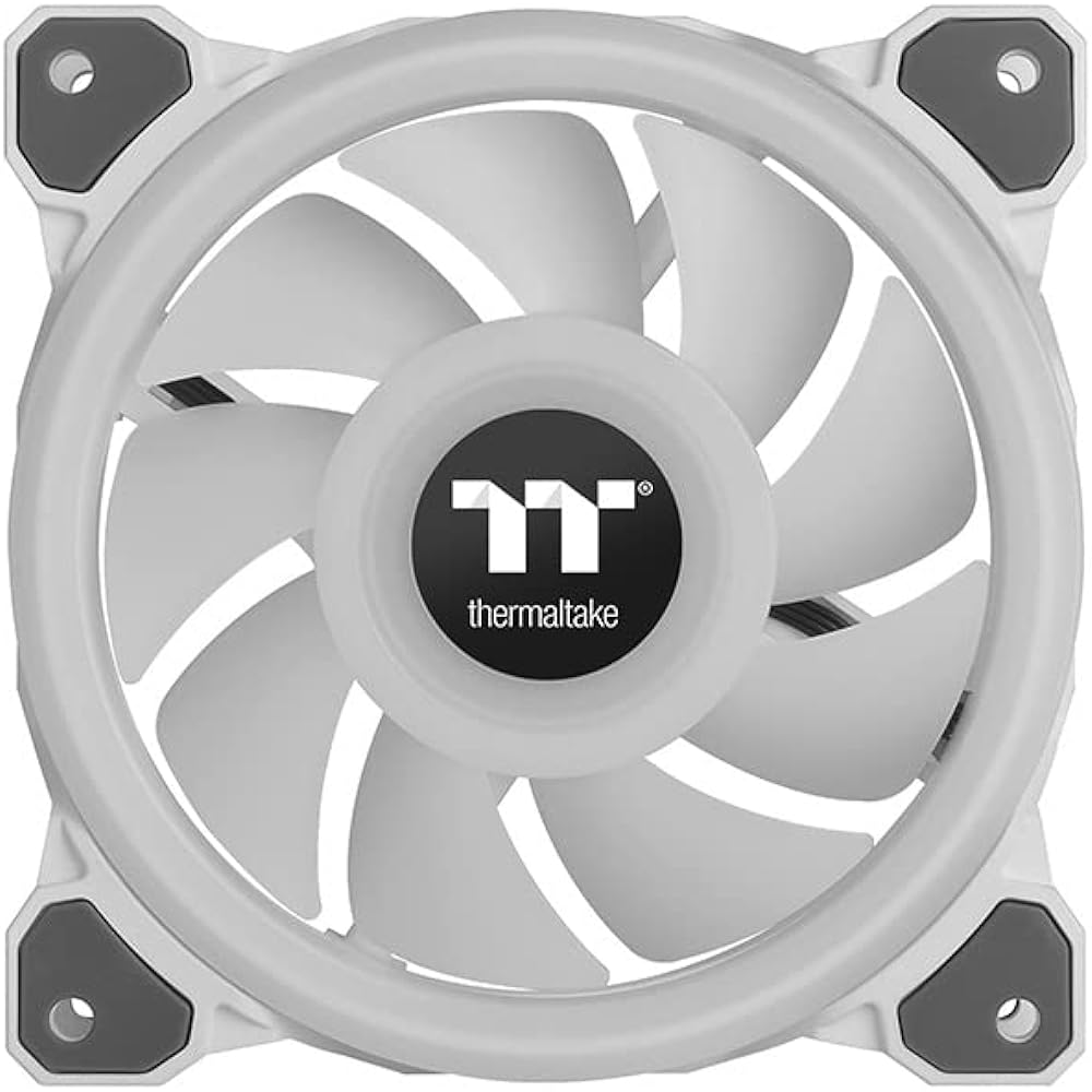 Thermaltake Riing Quad PLUS 12 RGB White PC Case Fan 120mm CL-F100-PL12SW-C FN1502